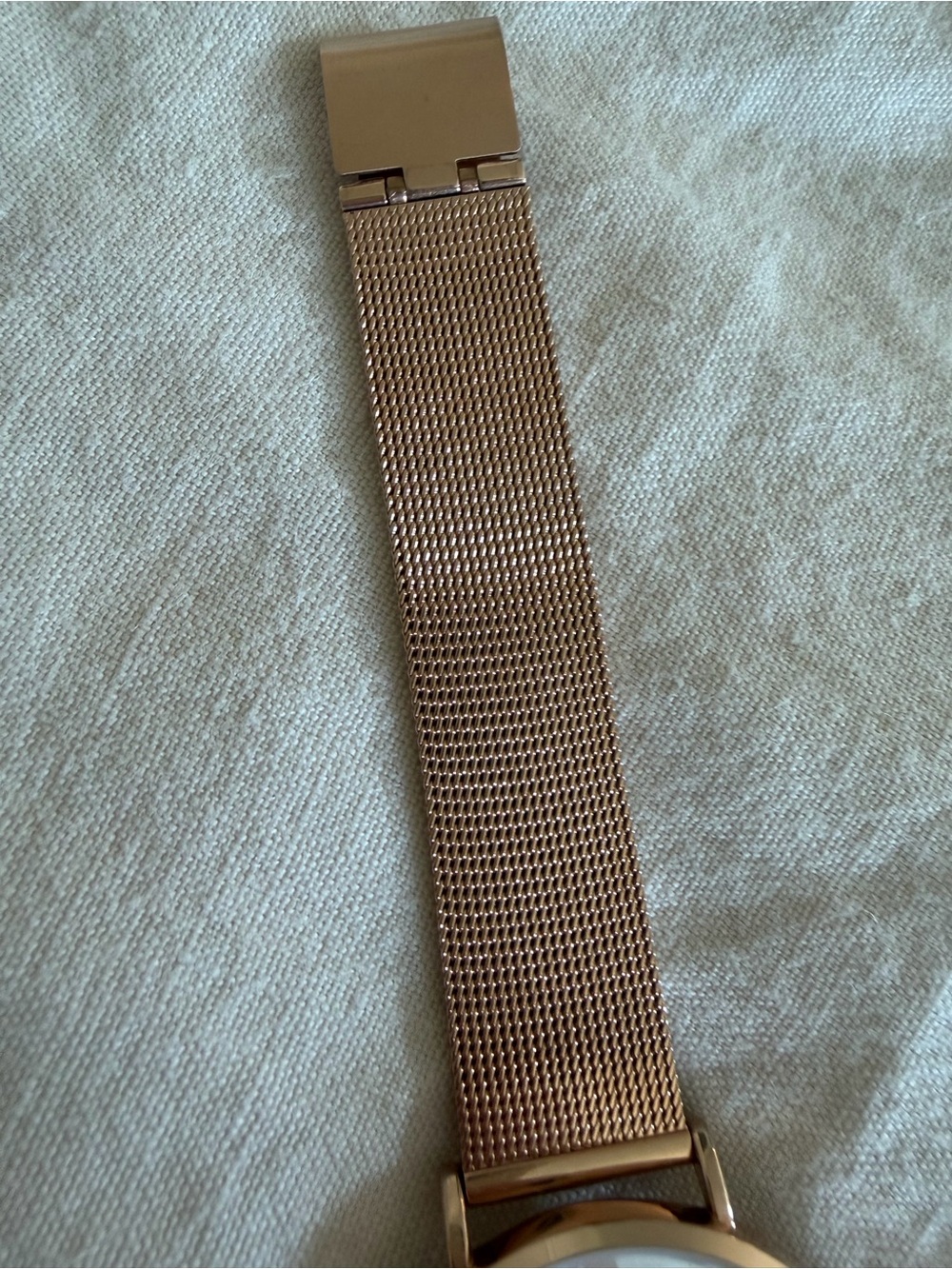 Larsson & Jennings X Jillian Harris Gold Mesh Strap Women's Watch in rose gold - Picture 5 of 9